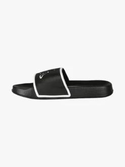 Kappa LOGO FLIP Ciabatte da bambini a fascia con logo - nero
