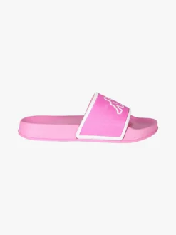 Kappa LOGO FLIP Ciabatte da ragazza a fascia con logo - rosa