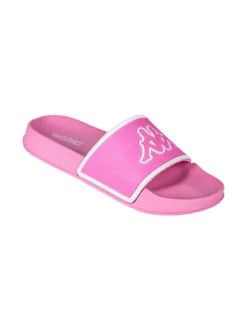 Kappa LOGO FLIP Ciabatte da ragazza a fascia con logo - rosa