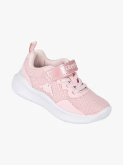 Kappa LOGO KOFY Sneakers sportive da bambina in mesh con cinturino a strappo - rosa