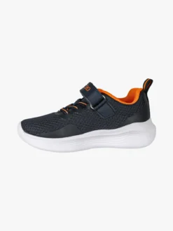 Kappa LOGO KOFY Sneakers sportive da bambino in mesh con cinturino a strappo - blu scuro