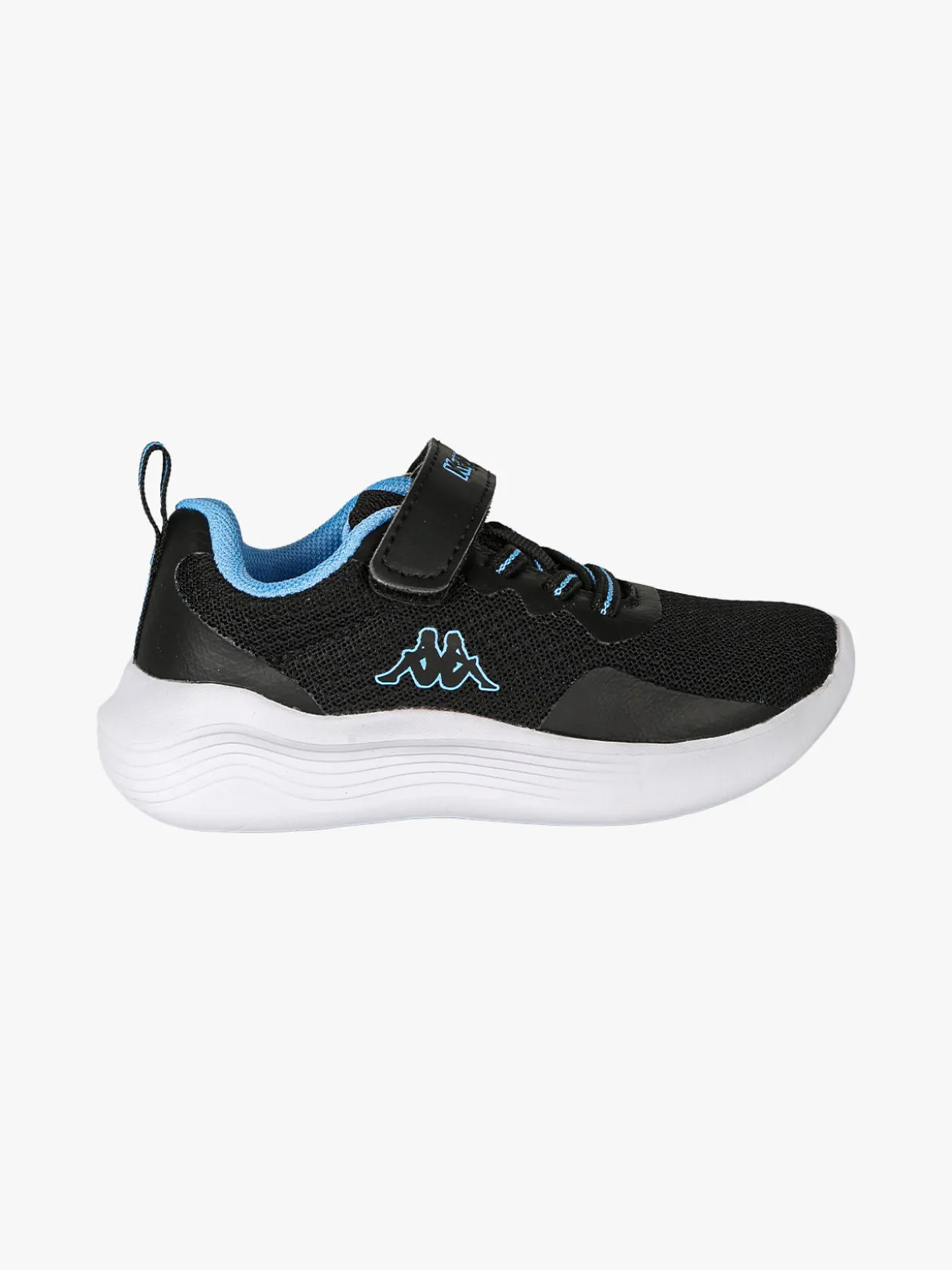 Kappa LOGO KOFY Sneakers sportive da bambino in mesh con cinturino a strappo - nero