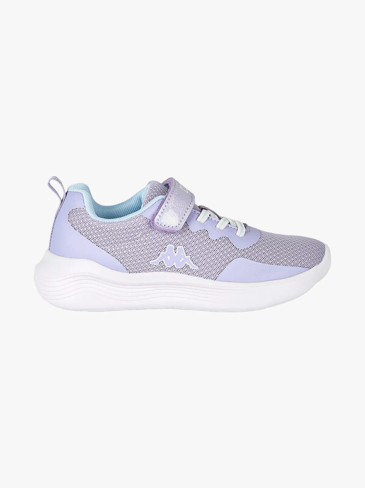 Kappa LOGO KOFY Sneakers sportive da ragazza in mesh con chiusura a strappo - lilla