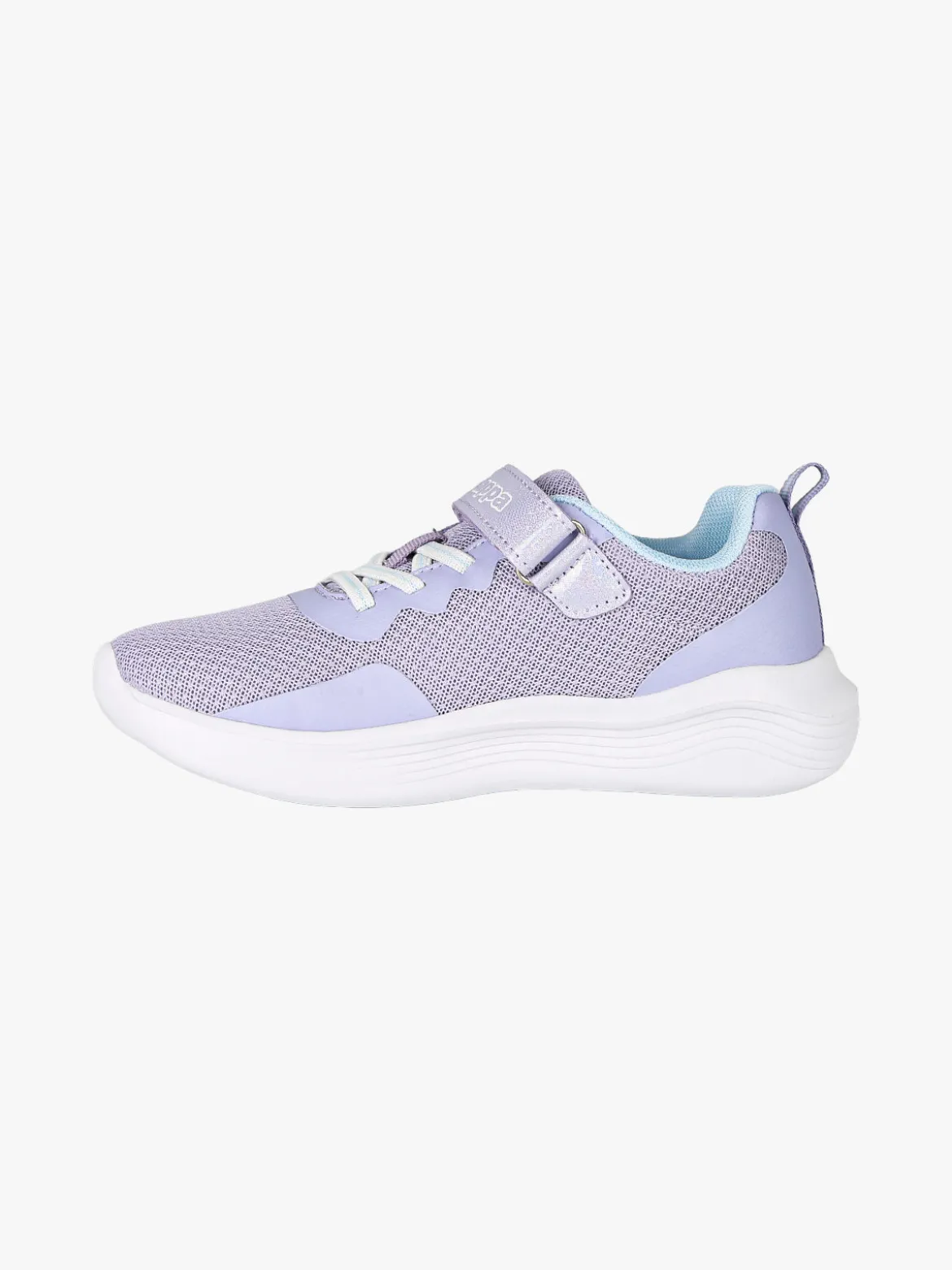 Kappa LOGO KOFY Sneakers sportive da ragazza in mesh con chiusura a strappo - lilla