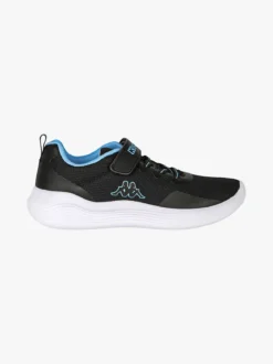 Kappa LOGO KOFY Sneakers sportive da ragazzo in mesh con chiusura a strappo - nero