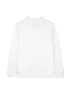Kappa Maglia da ragazzi in cotone con collo a lupetto