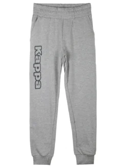 Kappa Pantaloni tuta da ragazzo con polsini e interno caldo cotone