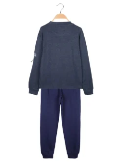 Kappa Pigiama lungo da ragazzo in cotone interlock