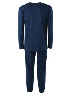 Kappa Pigiama lungo da uomo in cotone - jeans