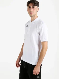 Kappa Polo da uomo a maniche corte in cotone con logo