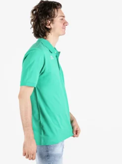 Kappa Polo da uomo in cotone a manica corta con logo