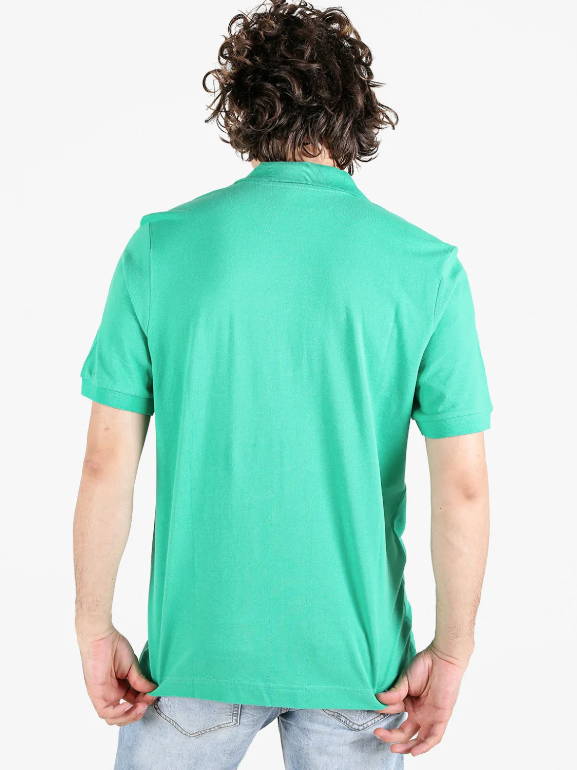 Kappa Polo da uomo in cotone a manica corta con logo