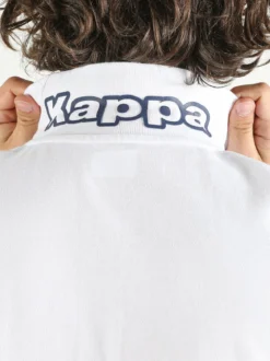 Kappa Polo da uomo in cotone a manica corta con logo