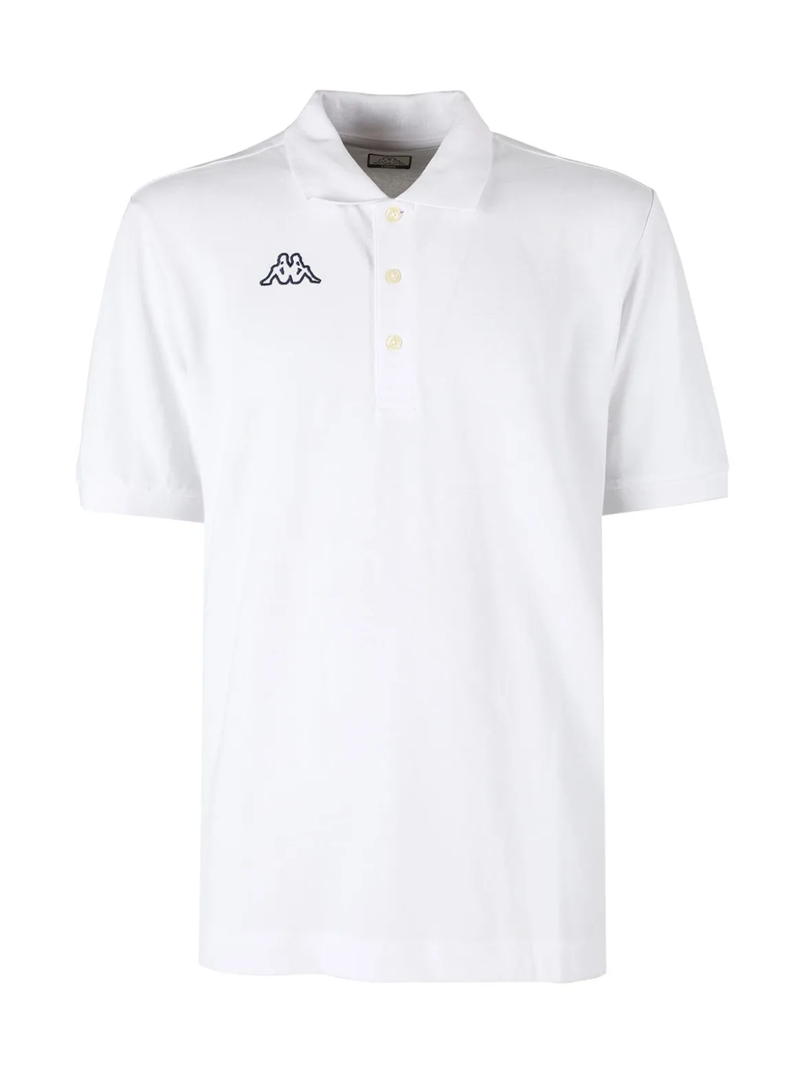Kappa Polo da uomo in cotone a manica corta con logo