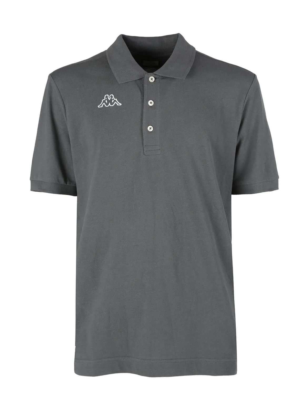 Kappa Polo da uomo in cotone a manica corta con logo