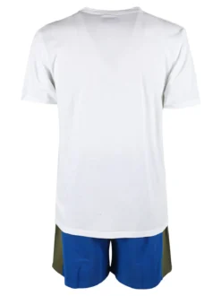 Kappa Set corto da uomo in cotone con t-shirt e bermuda in felpa