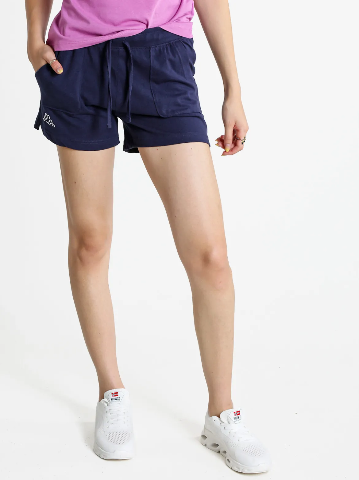 Kappa Shorts sportivi da donna in cotone