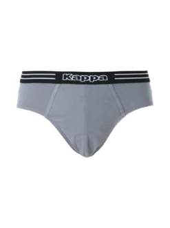 Kappa Slip uomo in cotone elasticizzato - grigio