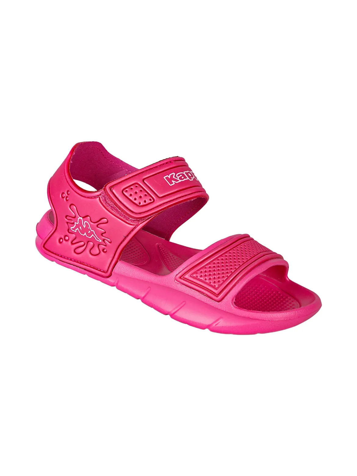 Kappa SPLASH Sandali da ragazza in gomma con cinturino a strappo - fucsia