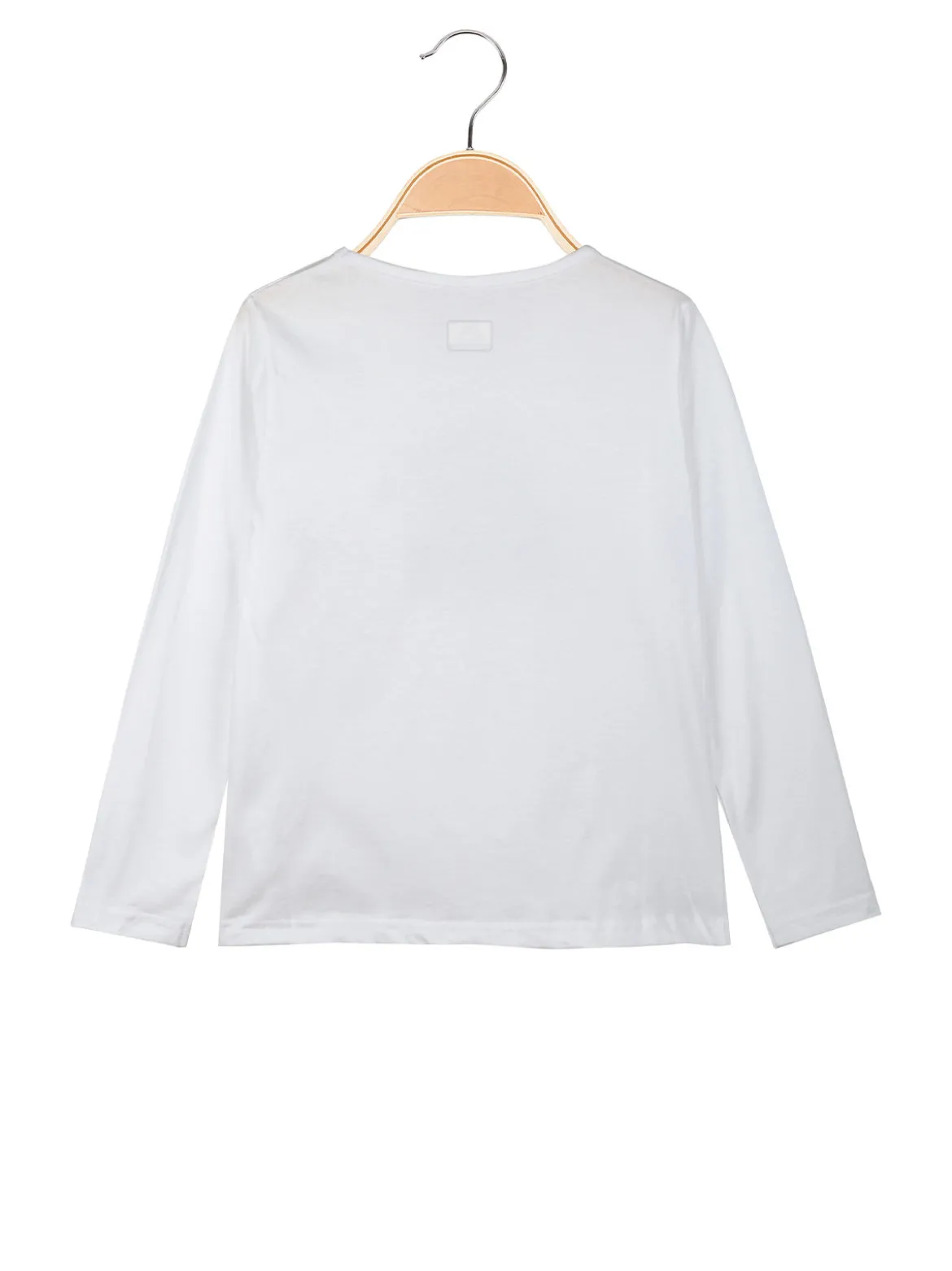 Kappa T-shirt da ragazza a maniche lunghe con logo