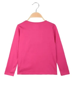 Kappa T-shirt da ragazza a maniche lunghe con logo