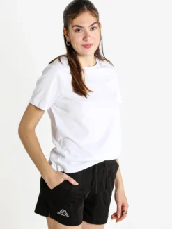 Kappa T-shirt donna in cotone con logo
