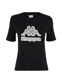 Kappa T-shirt donna in cotone con logo