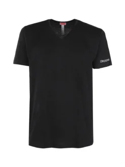 Kappa T-shirt intima da uomo in cotone scollo V