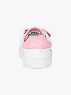 Kappa ZOOM Sneakers da bambina in ecopelle con strappi - bianco