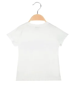 Karino Kids T-shirt da bambina con collana di perle