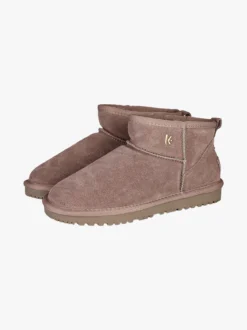 Keys Stivaletti donna mammut in pelle - taupe