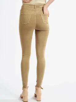 Kiss Pink Pantaloni donna elasticizzati con strappi