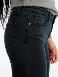 Kiss Pink Pantaloni donna skinny con strappi