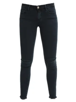 Kiss Pink Pantaloni donna skinny con strappi