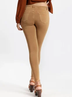 Kiss Pink Pantaloni skinny a sigaretta con strappi
