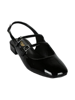 Klas Slingback scarpe donna Mary Jane aperte dietro