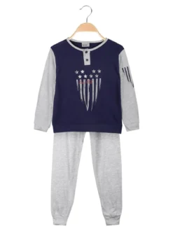 Kotton Pigiama lungo bambino in cotone