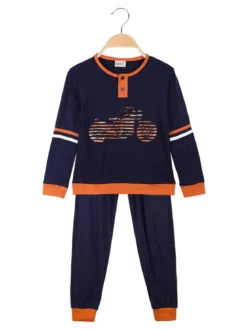 Kotton Pigiama lungo bambino in cotone