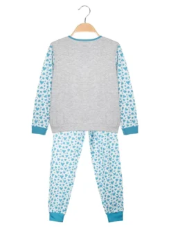 Kotton Pigiama lungo da bambina in cotone