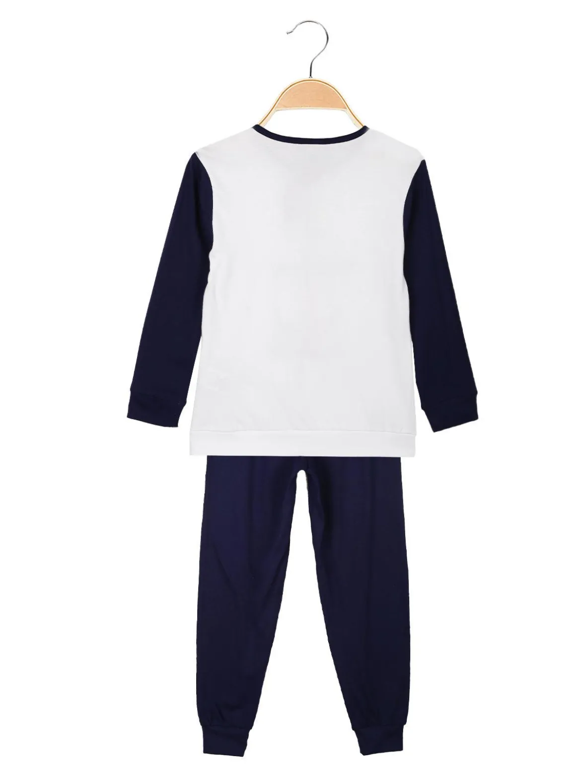 Kotton Pigiama lungo da bambina in cotone