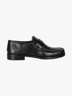 La Cuoieria Mocassini in pelle da uomo - nero