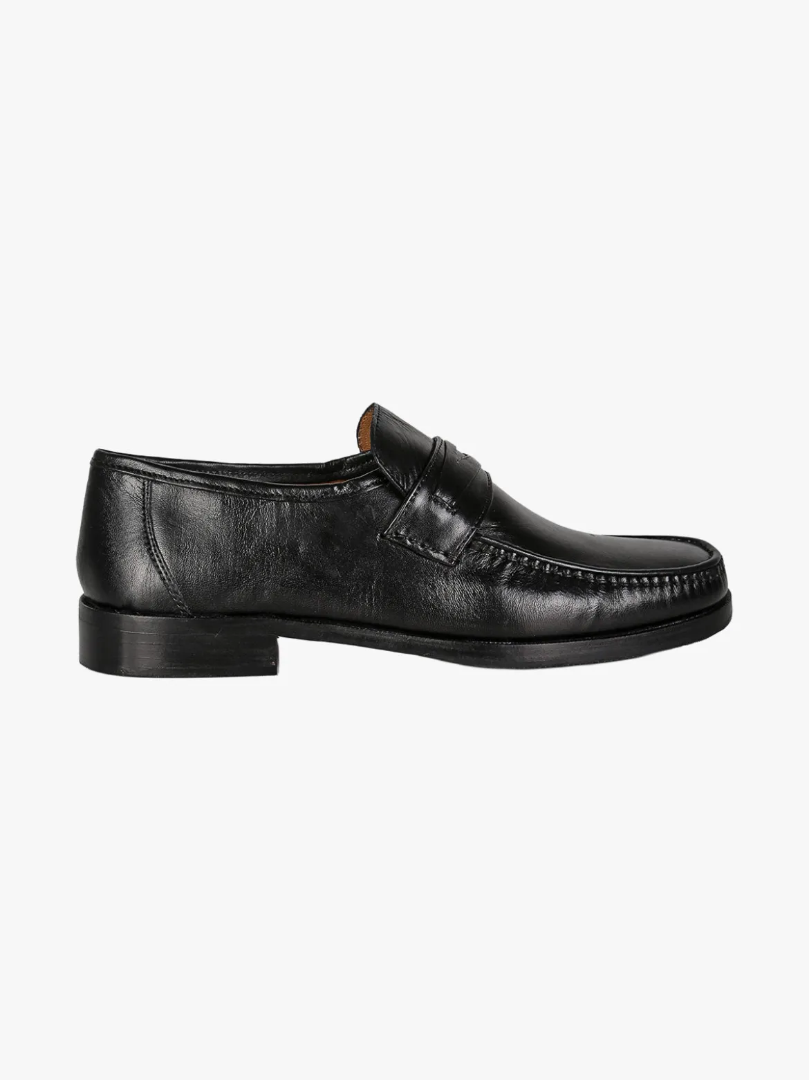 La Cuoieria Mocassini in pelle da uomo - nero