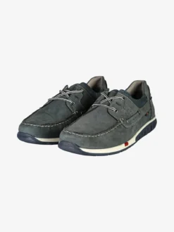 La Cuoieria Mocassini stringati in pelle nubuck da uomo
