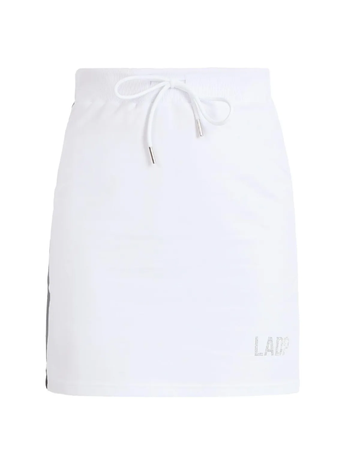 Ladp Gonna in cotone con bottoni laterali