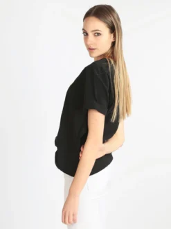 Ladp T-shirt donna manica corta con scritta