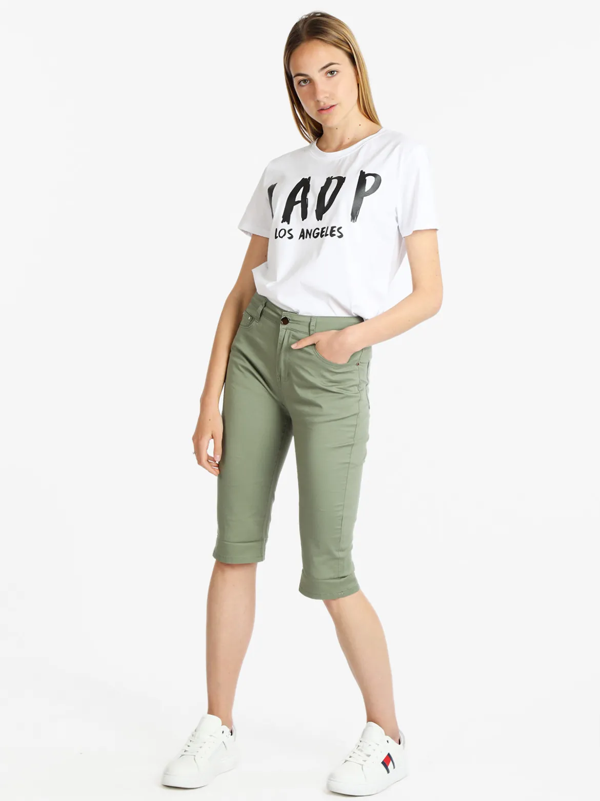 Ladp T-shirt manica corta donna con scritta