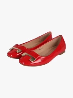 La Flor Ballerine donna lucide con punta squadrata
