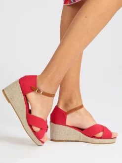 Lancetti Sandali donna con zeppa