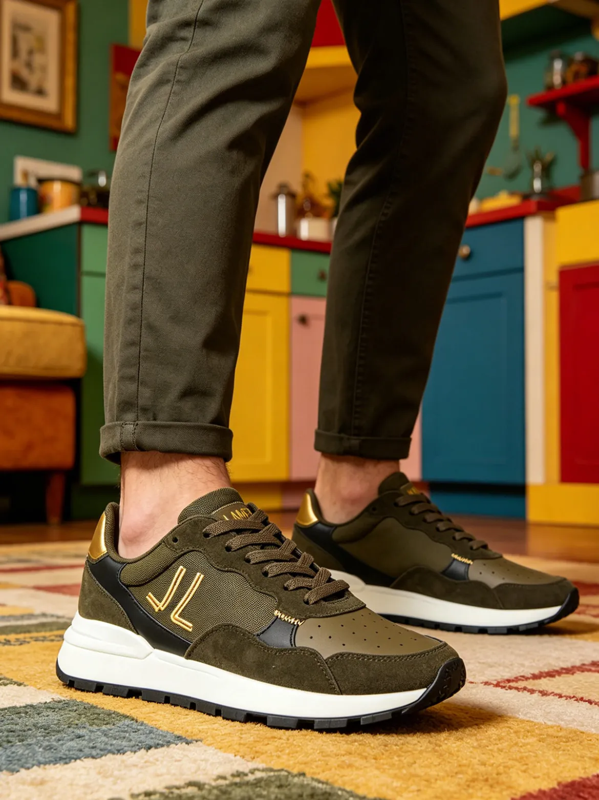 Lancetti Sneakers basse sportive da uomo
