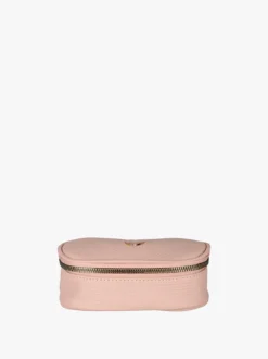 Laura Biagiotti Beauty case mini da donna con zip - rosa